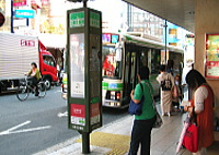上新庄駅前バス停